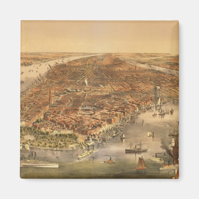 Die Stadt New York, 18 Magnet (Vorne)