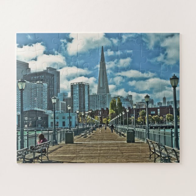 die Stadt San Francisco Puzzle (Horizontal)
