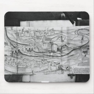 Die Stadt und das Dorf von Carcassonne, 1462 Mousepad