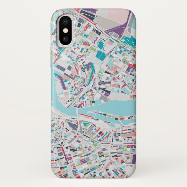 Die Stadt von Amsterdam Case-Mate iPhone Hülle (Rückseite)