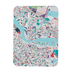 Die Stadt von Amsterdam Magnet