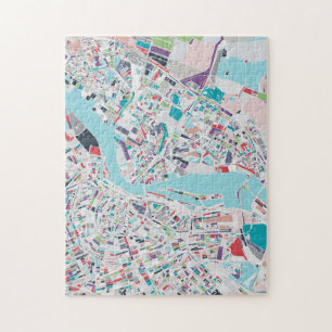 Die Stadt von Amsterdam Puzzle