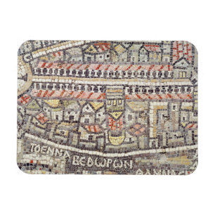 Die Stadt von Jerusalem und von Umgebung Magnet