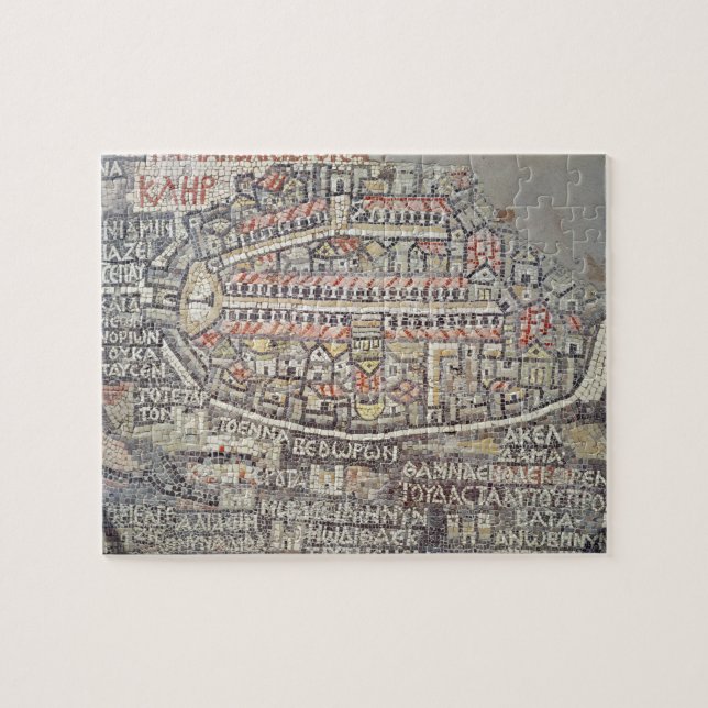 Die Stadt von Jerusalem und von Umgebung Puzzle (Horizontal)