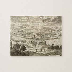 Die Stadt von Mexiko, 1723 (Stich) Puzzle