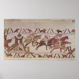 Die Stadt von Rennes- und Herzogwilliams Soldaten Poster