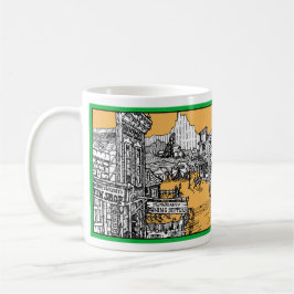 Die Stadt von Tincup Kaffeetasse