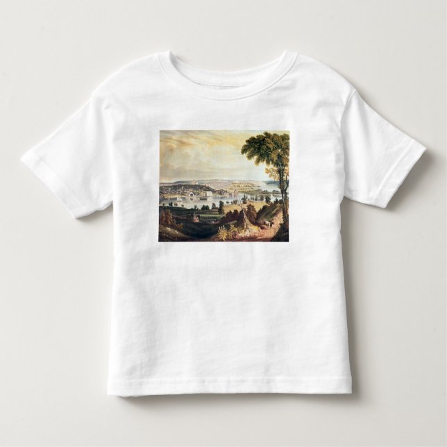 Die Stadt von Washington über von der Marine Kleinkind T-shirt (Vorderseite)