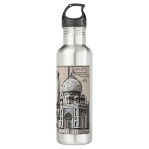 "Die Städte ermuntert" Edelstahlflasche