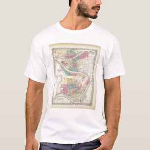 Die Städte von Pittsburgh Allegheny Cincinnati T-Shirt