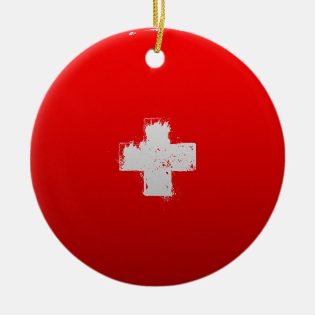 Die städtische Schweiz Keramikornament (Vorne)