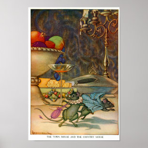 Die Stadtmaus und die Landesmäuse Poster