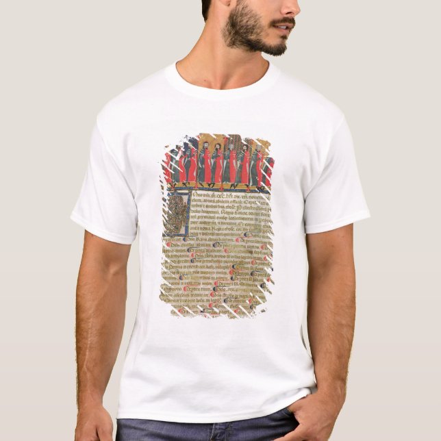 Die Stadträte von Toulouse, 1369 T-Shirt (Vorderseite)