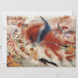 Die Stadtrundgänge (von Umberto Boccioni) Karte