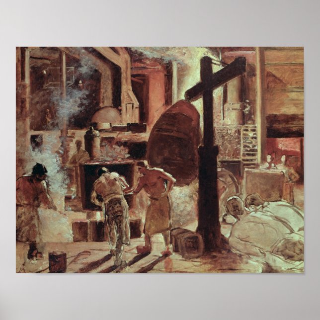 Die Stahlwerke Poster (Vorne)