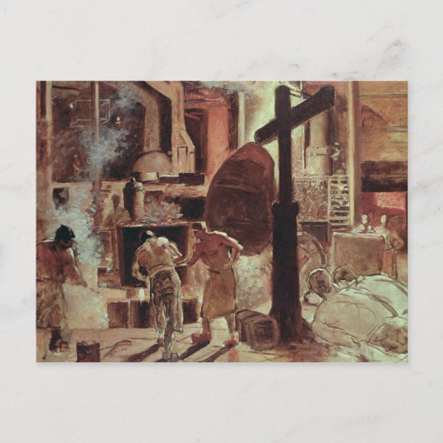 Die Stahlwerke Postkarte (Vorderseite)