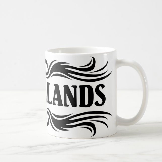 Die Stammes- Niederlande Kaffeetasse (Rechts)