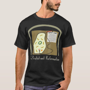 Die ständige Reformation der lustigen Mikrobiologi T-Shirt