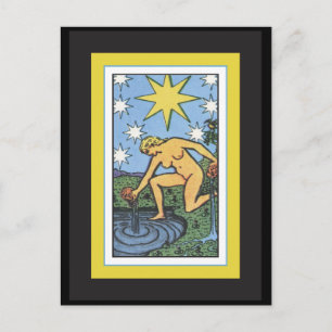 Die Star-Postkarte Postkarte