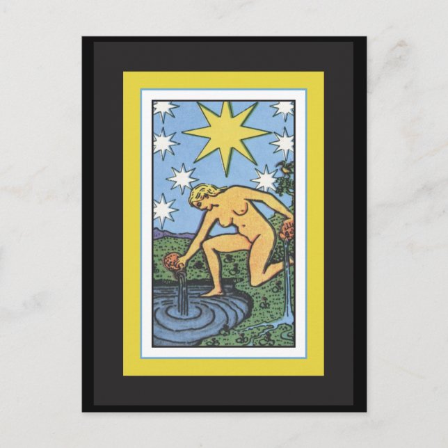 Die Star-Postkarte Postkarte (Vorderseite)