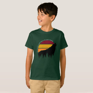 Die Stärke des Wolfs ist das Pack Retro T-Shirt