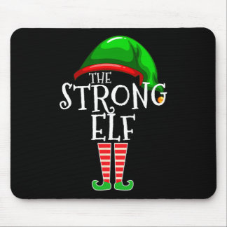 Die starke Elf Familie Matching Group Weihnachten Mousepad