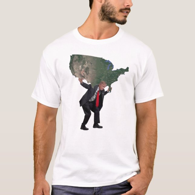 Die Stärke von Präsident Trump T-Shirt (Vorderseite)