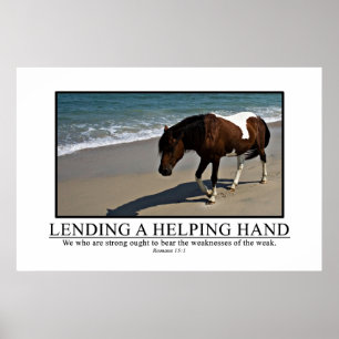 Die Starken sollten den Schwachen helfen Poster