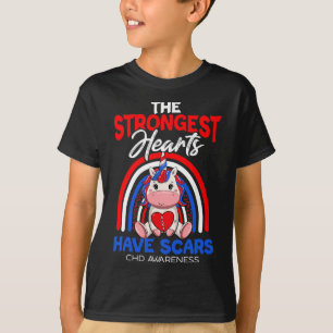 Die stärksten Herzen haben Narben KD-Bewusstsein N T-Shirt