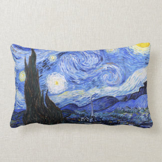 Die Starry Night von Van Gogh Lendenkissen