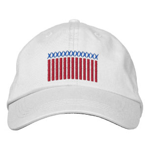 Die Stars und Streifen Amerikas, die alte Herrlich Bestickte Baseballkappe