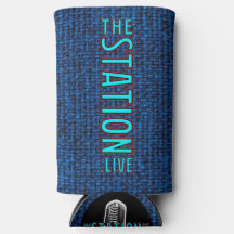 Die Station Blue Tweed Cooler