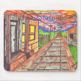 "Die Station " Mousepad