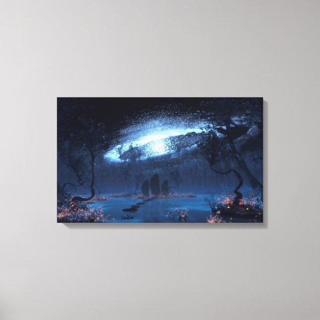 Die Stehenden Steine Leinwanddruck (Vorderseite)