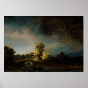 Die Steinbrücke Poster