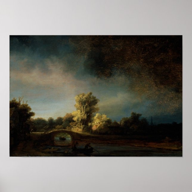 Die Steinbrücke Poster (Vorne)