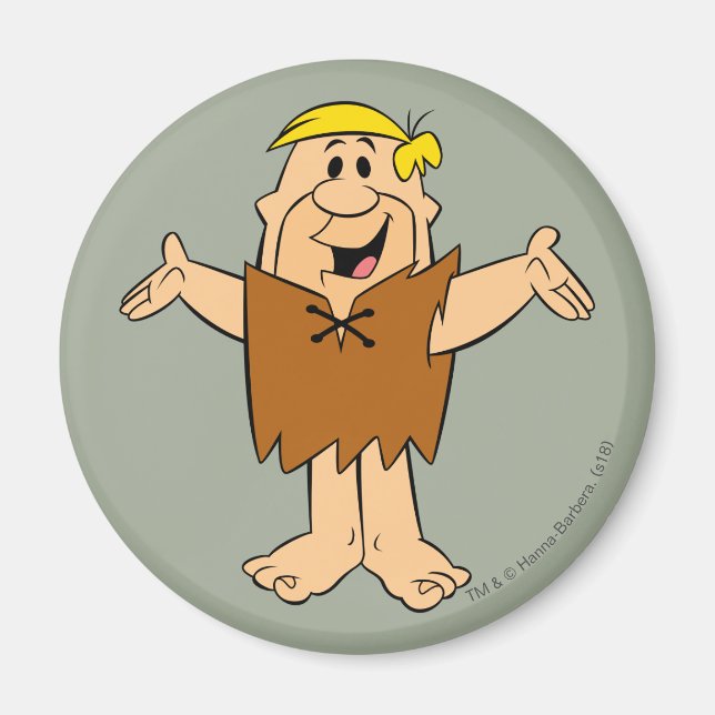 Die Steine | Barney Rubble Magnet (Vorne)