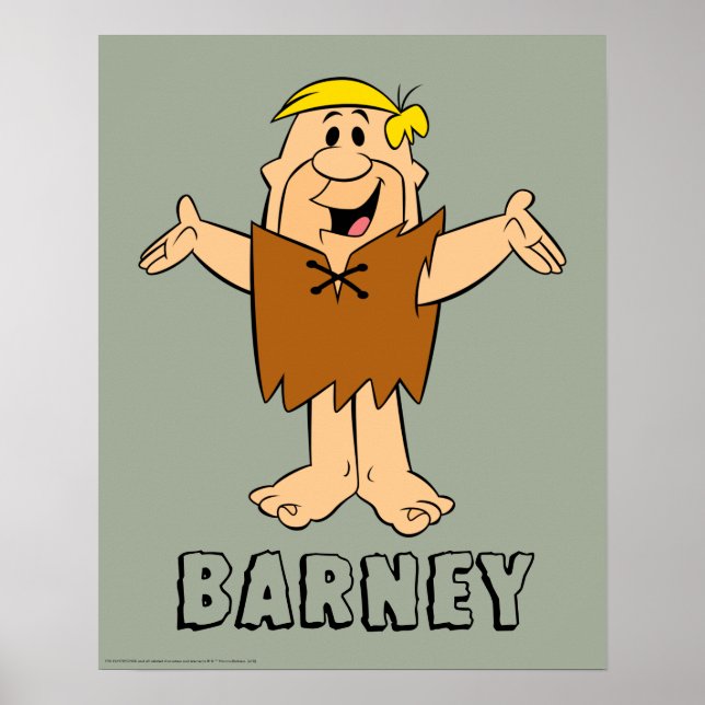 Die Steine | Barney Rubble Poster (Vorne)