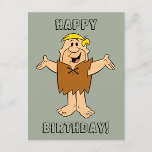 Die Steine   Barney Rubble Postkarte