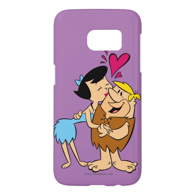 Die Steine | Betty Kissing Barney Case-Mate Samsung Galaxy Hülle (Rückseite)