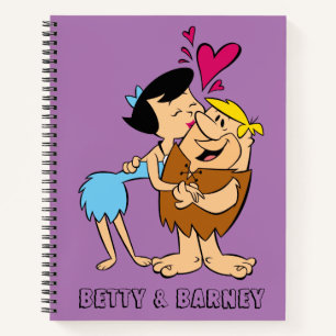 Die Steine   Betty Kissing Barney Notizbuch