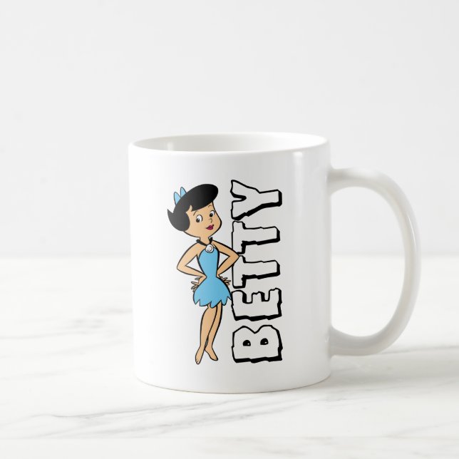 Die Steine | Betty Rubble Kaffeetasse (Rechts)