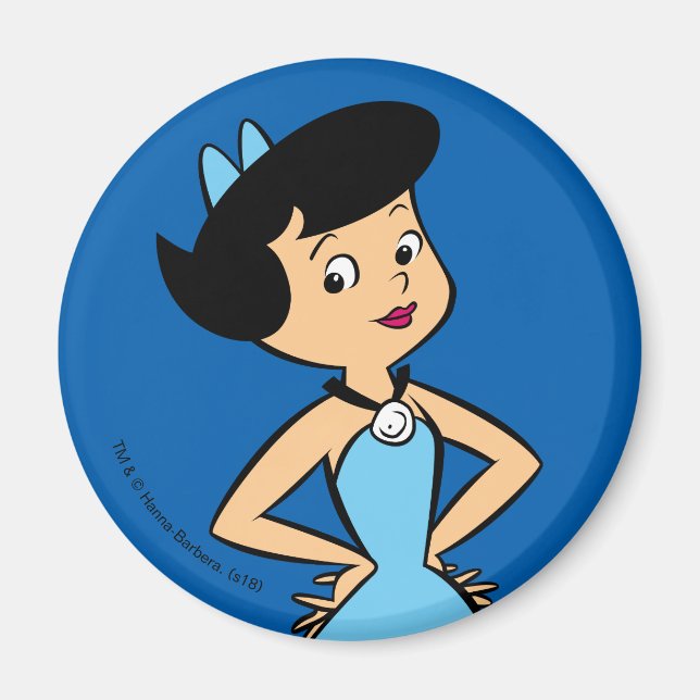 Die Steine | Betty Rubble Magnet (Vorne)