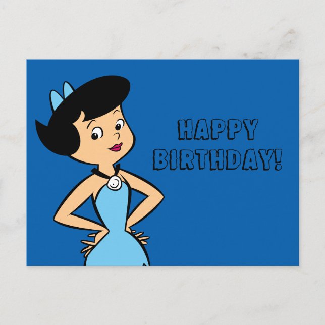 Die Steine | Betty Rubble Postkarte (Vorderseite)