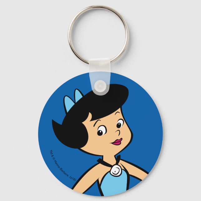 Die Steine | Betty Rubble Schlüsselanhänger (Vorderseite)