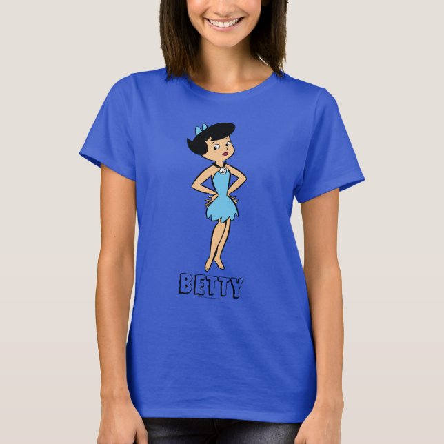 Die Steine | Betty Rubble T-Shirt (Vorderseite)