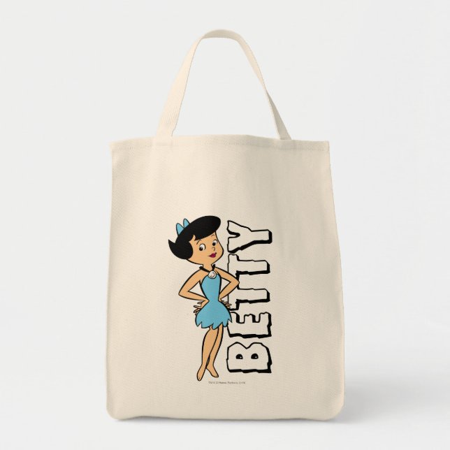 Die Steine | Betty Rubble Tragetasche (Vorne)