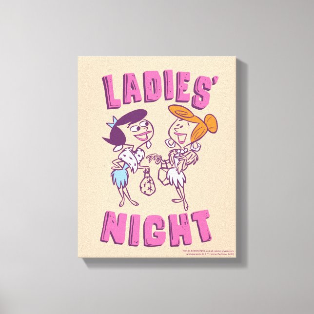 Die Steine | Betty & Wilma - Ladys's Night Leinwanddruck (Vorderseite)