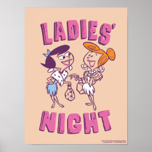 Die Steine   Betty & Wilma - Ladys's Night Poster