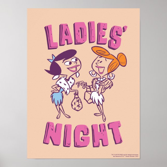 Die Steine | Betty & Wilma - Ladys's Night Poster (Vorne)